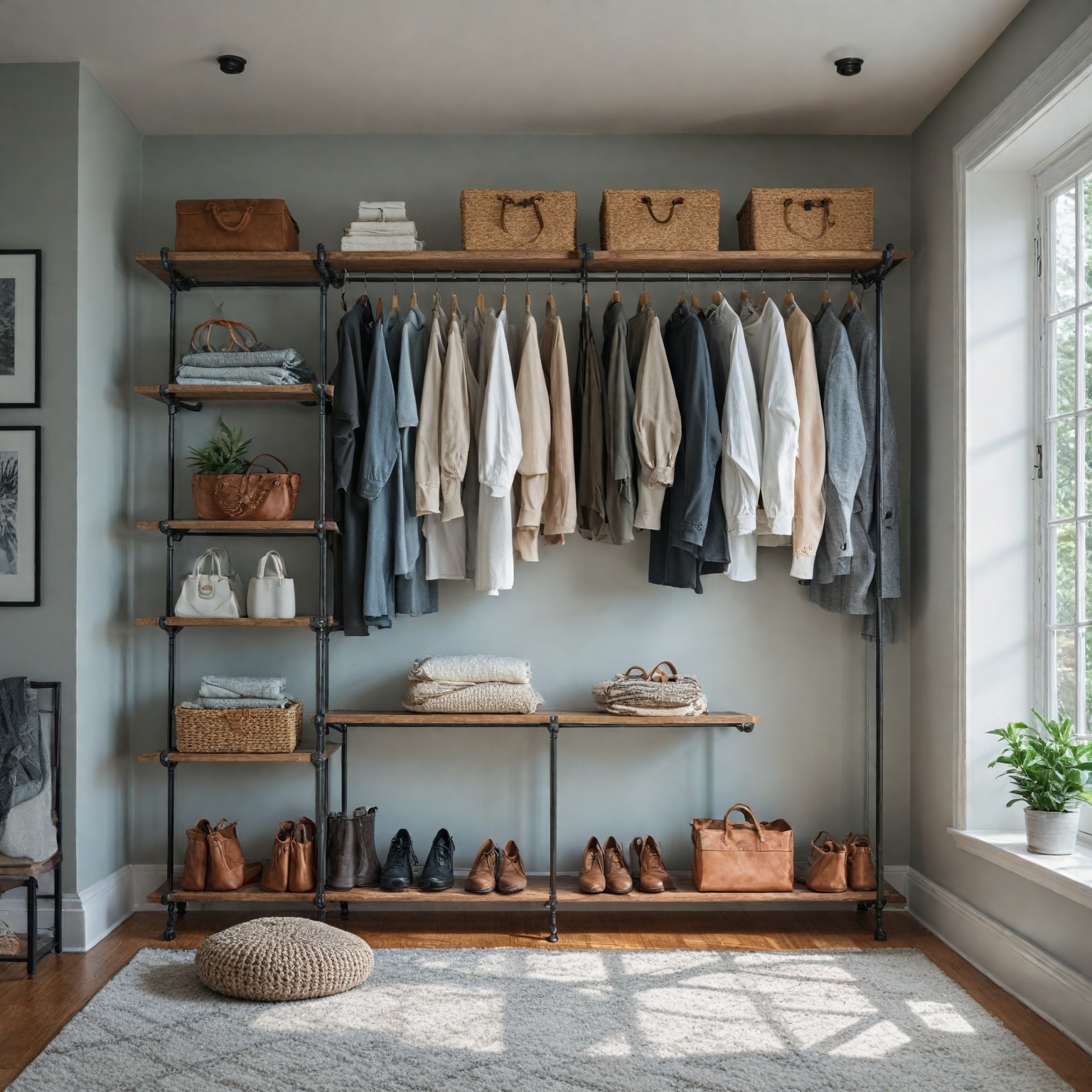 Maximize Your Closet Space with Adjustable Clothing Racks
