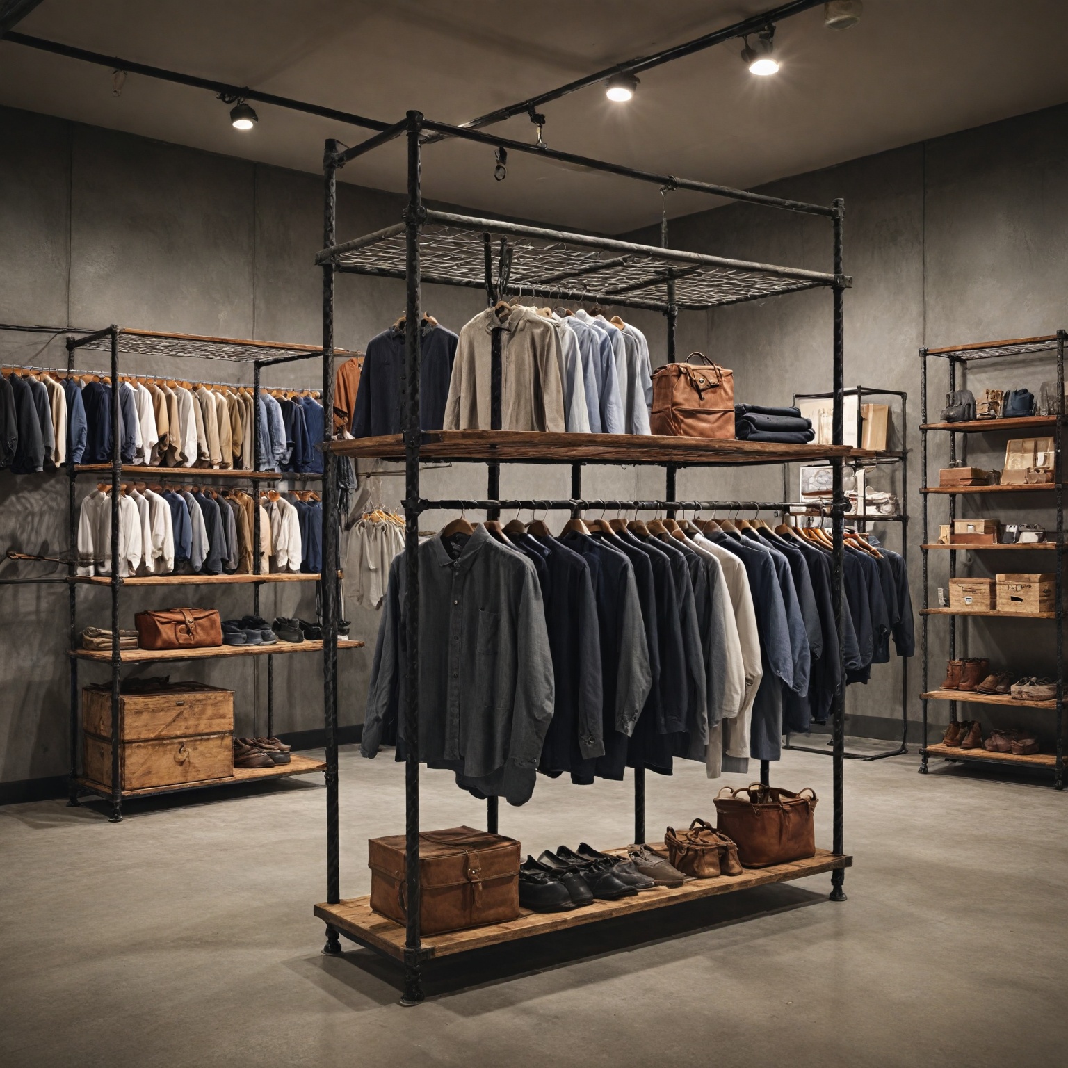 Unlock Efficient Space Organization with the Raybee Industrial Clothing Rack