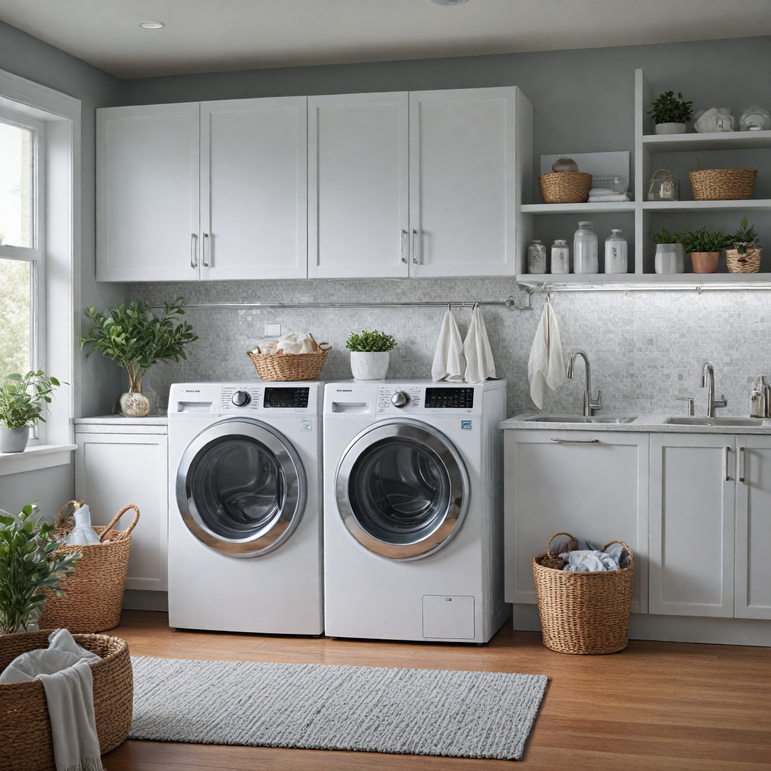 Experience the Ultimate Laundry Convenience with SmartThings: Real-Time Updates and Remote Control at Your Fingertips!