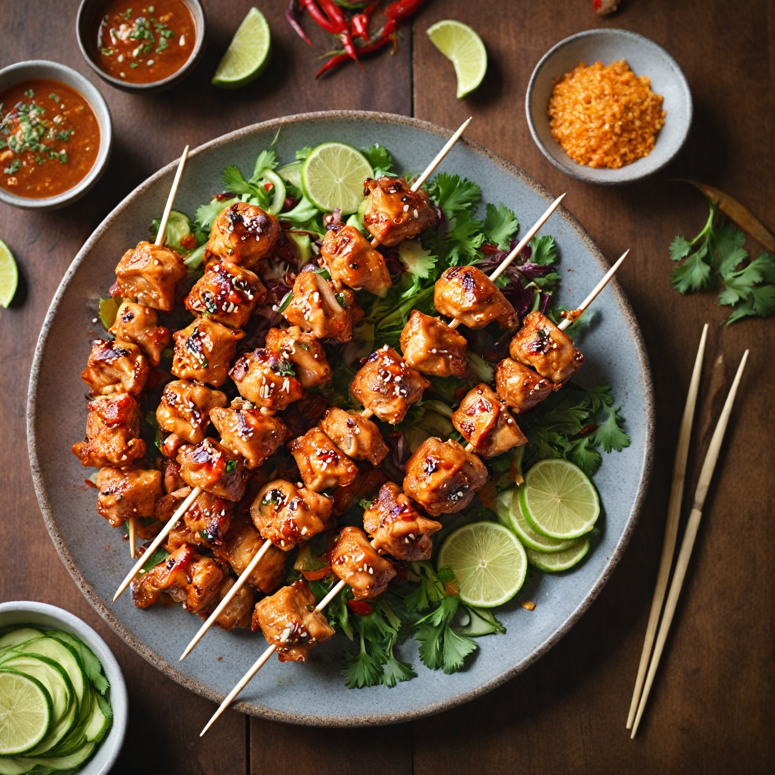 Irresistible Bang Bang Chicken Skewers: A Flavorful Delight You Cant Miss!