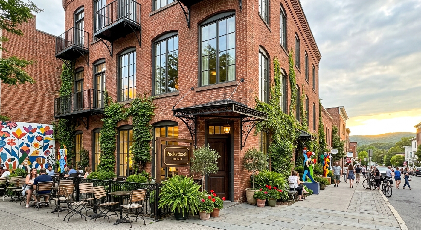 Discover Pocketbook Hudson: Upstate New Yorks Exciting New Hotel Destination!