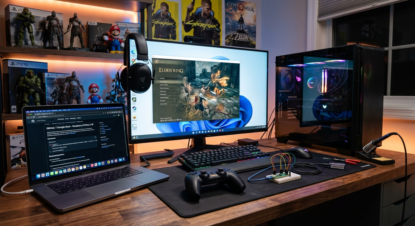 Unlock Your PS5 Controllers Hidden Powers on PC with This $7 Dongle Hack!
