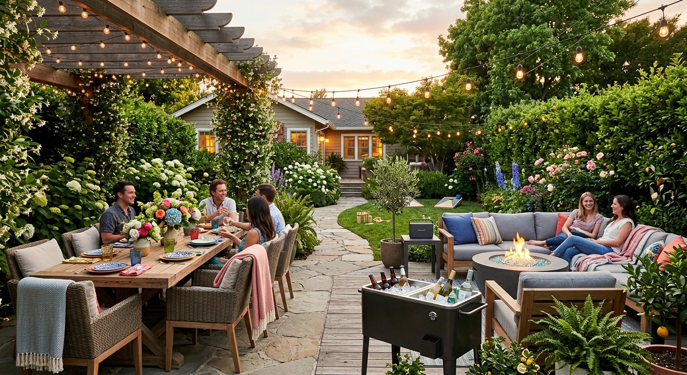 Transform Your Backyard: 4 Creative Ideas for Effortless Summer Entertaining