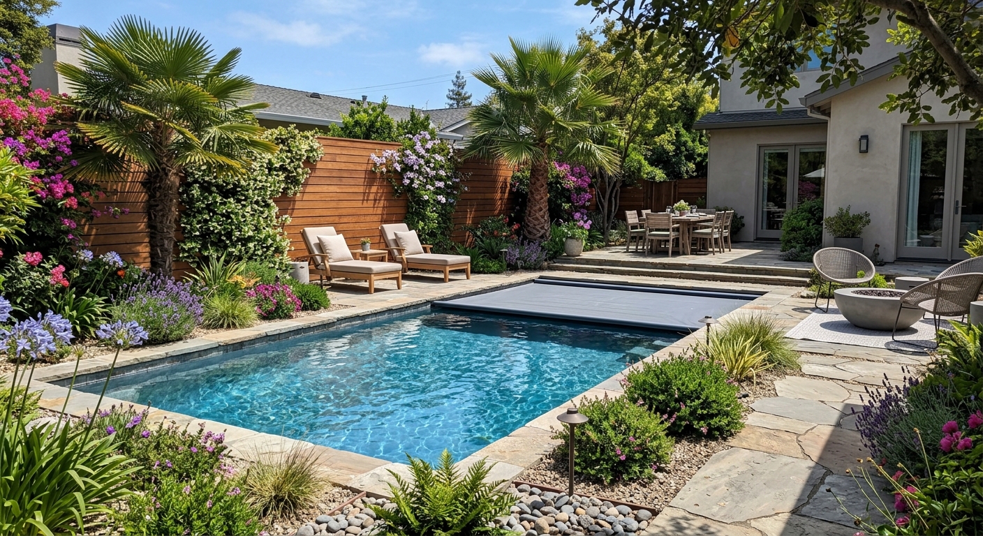 Transform Your Outdoor Oasis: A Guide to Landscaping Around Your New Swimming Pool Cover Installation