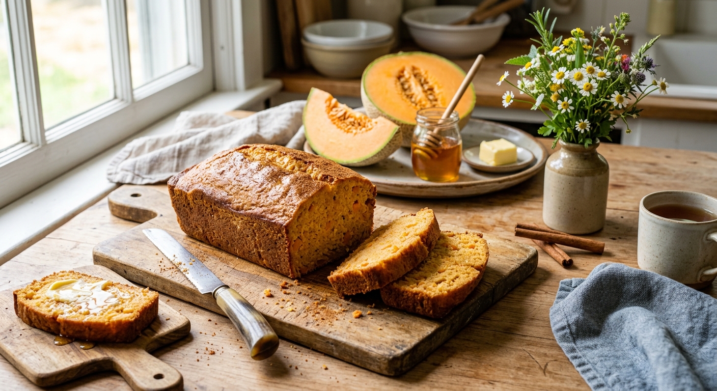 Deliciously Classic Cantaloupe Quick Bread: A Timeless Treat to Savor!