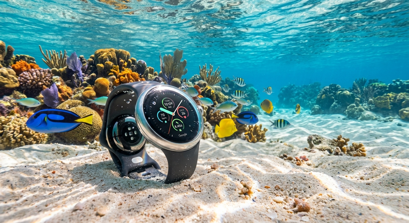 Mysterious Underwater Leak Reveals the Upcoming Google Pixel Watch 5!