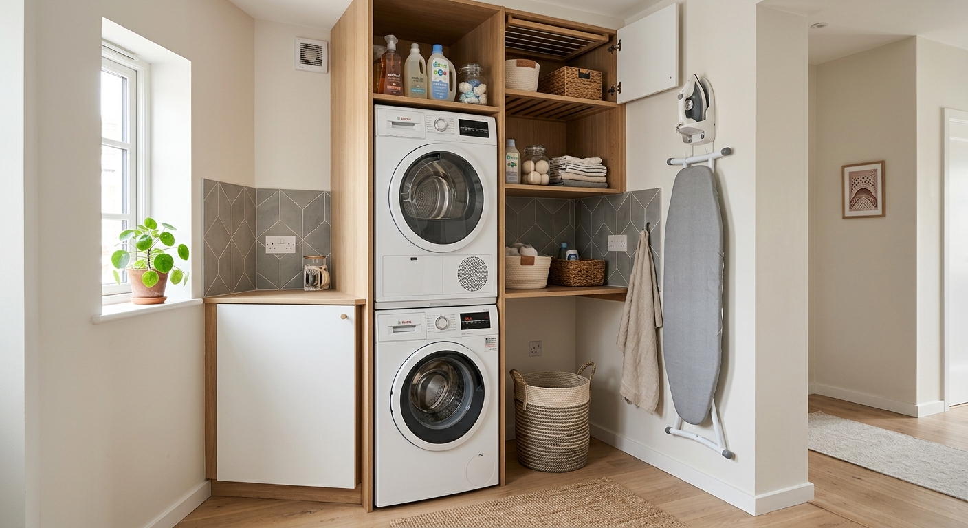 Discover 8 Clever Apartment Solutions for Adding Laundry Space!
