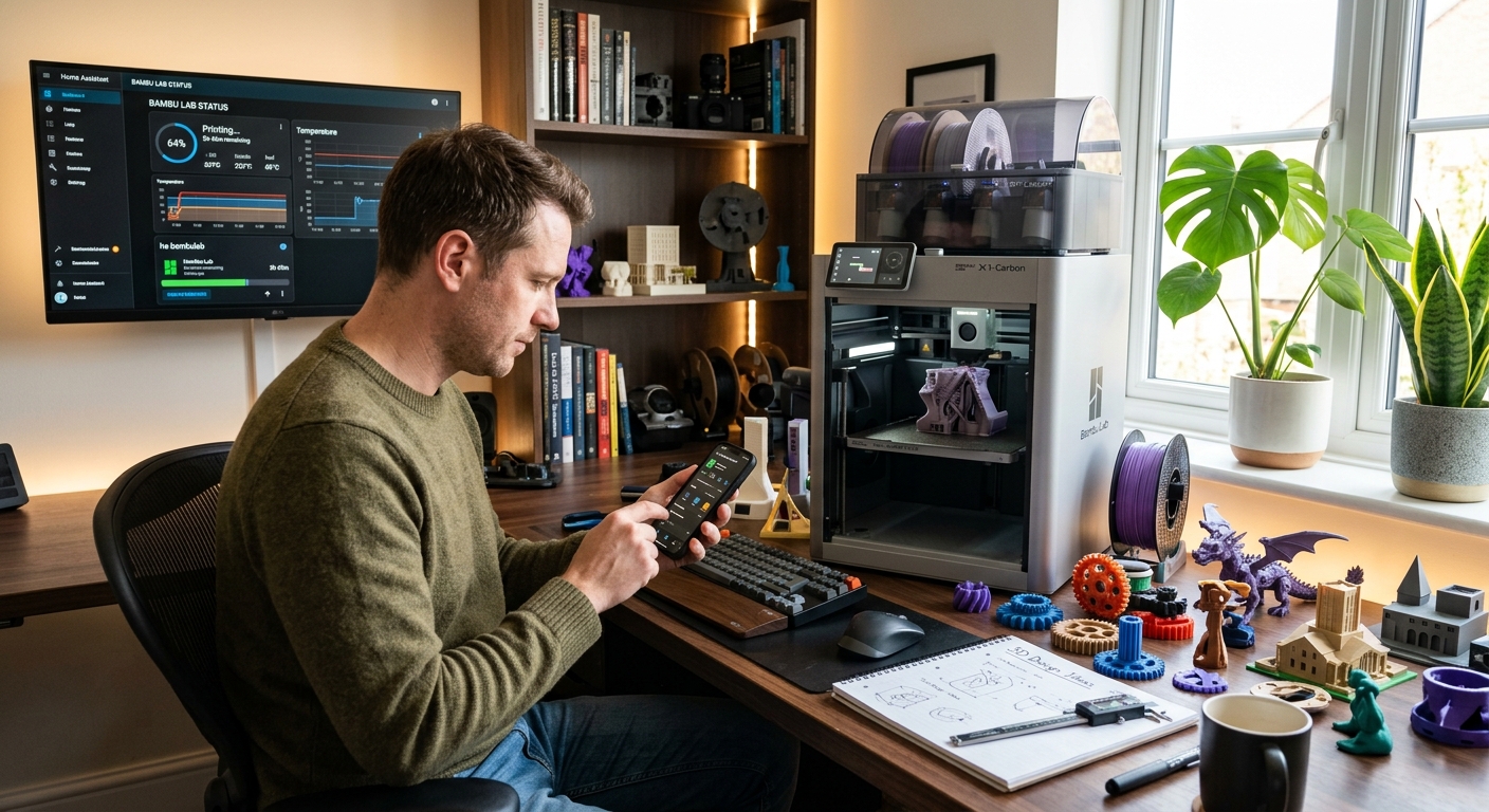 Discover the Benefits: How Smart Home Users are Integrating Bambu Lab Printers with Home Assistant for Ultimate Automation!