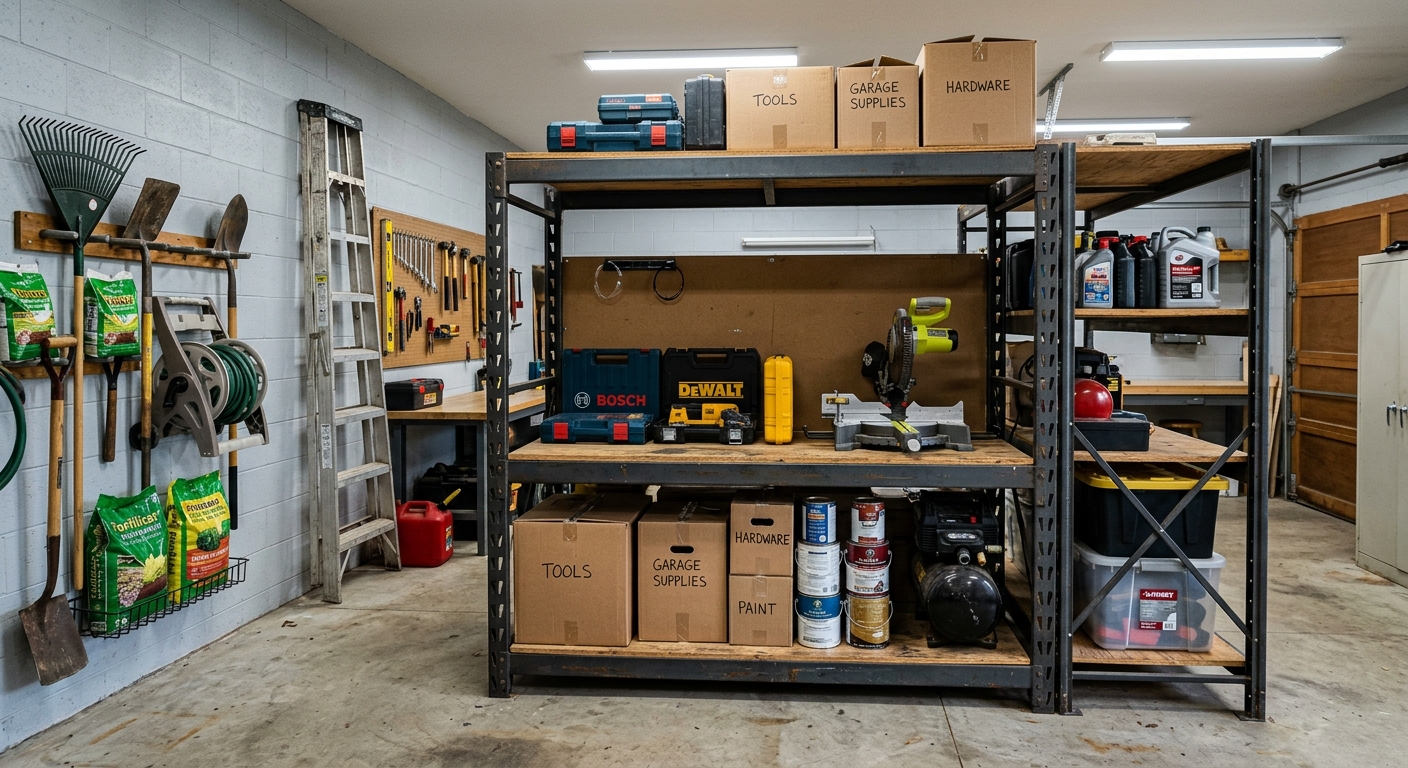 Unlock the Secrets to Heavy-Duty Garage Storage Shelves: Transform Your Space!