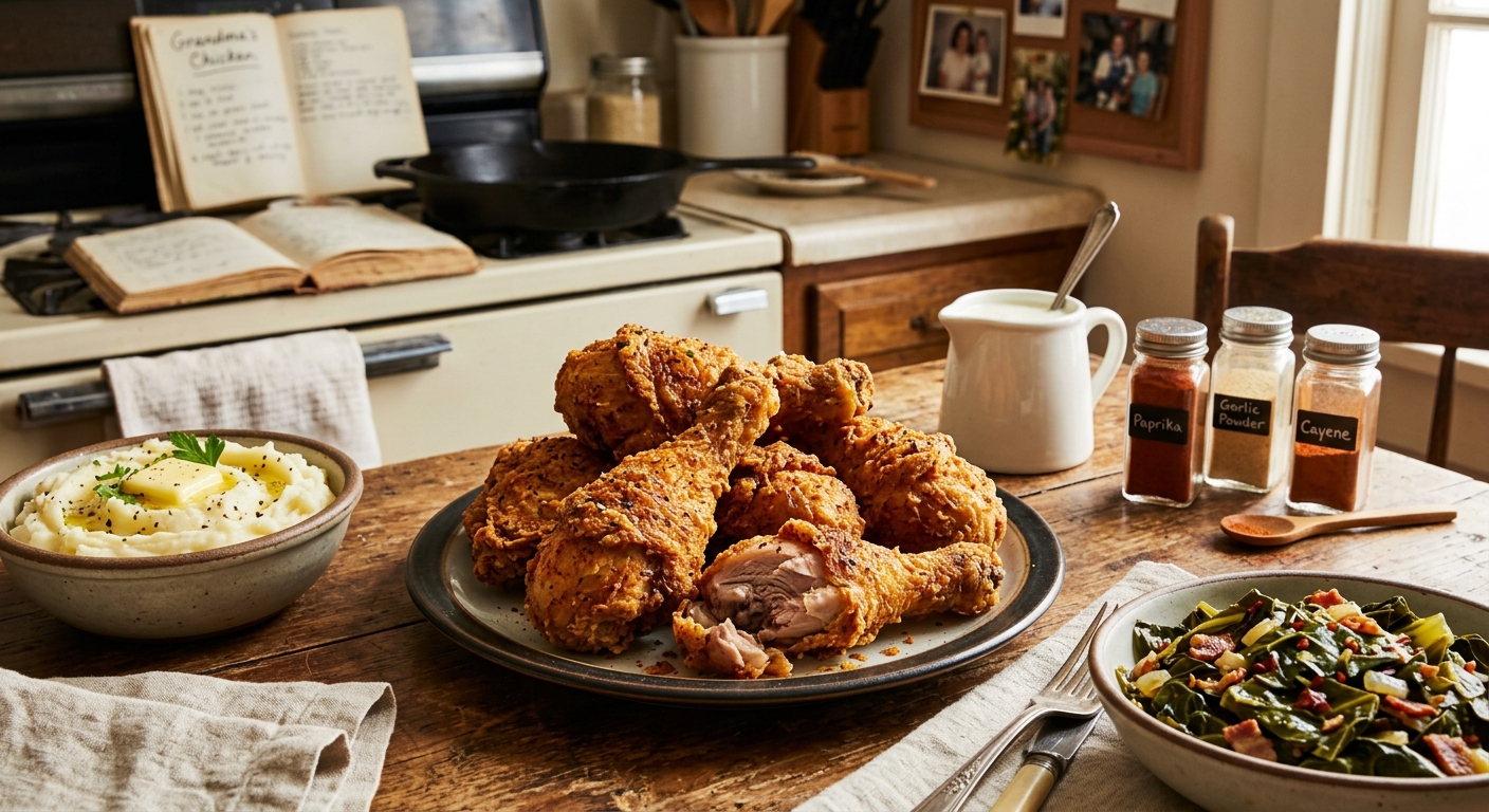 Irresistibly Crunchy Fried Chicken Drumsticks: A Classic Delight!